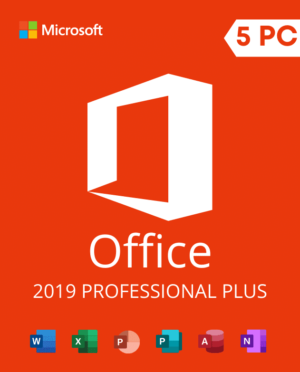 Office 2019 Professional Plus Original para Windows 10 Descarga Digital 5 Computadores